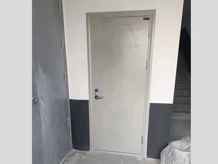鋼質(zhì)防火門安裝
